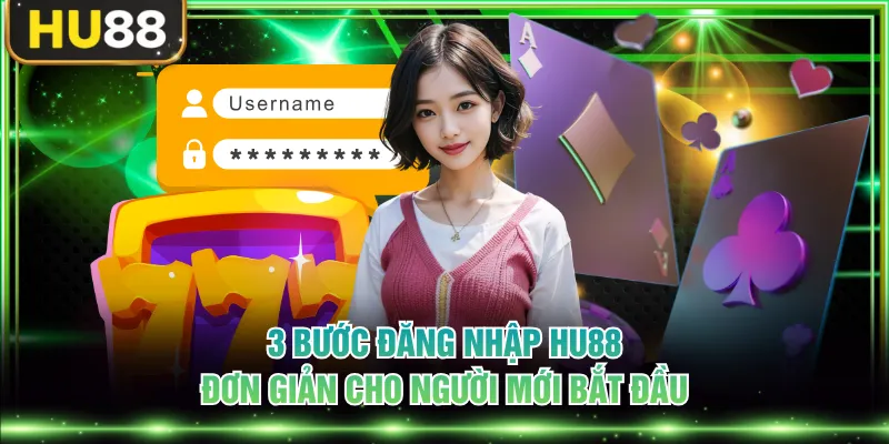 3 bước đăng nhập HU88 đơn giản cho người mới bắt đầu