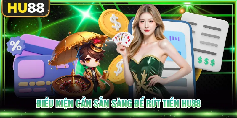 Điều kiện cần sẵn sàng để rút tiền HU88