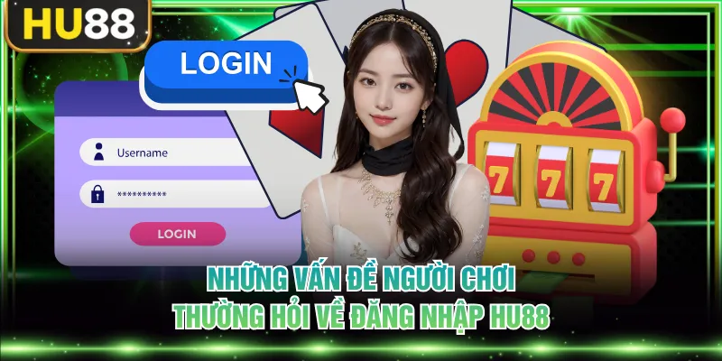 Những vấn đề người chơi thường hỏi về đăng nhập HU88